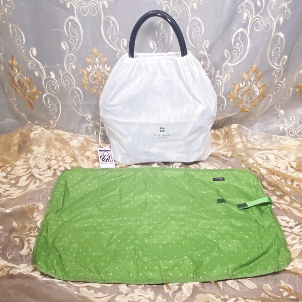 KATE♠️SPADE Baby Zebra Stevie Large New Diaper Pad Bag L EUC - Picture 15 of 16